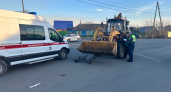Велосипедист попал в ДТП с экскаватором и чуть не погиб в Кургане