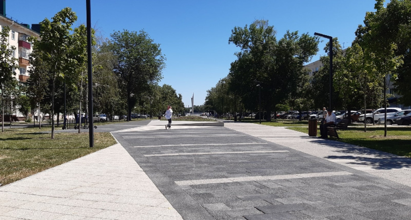 В Кургане стало втрое больше мест для отдыха горожан
