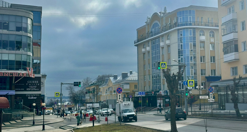 В Кургане перекрыли улицу Дзержинского