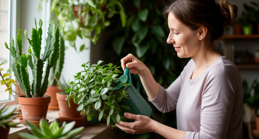 Декабристу в октябре это — как воздух: 1 г на литр воды — устанете бутоны считать