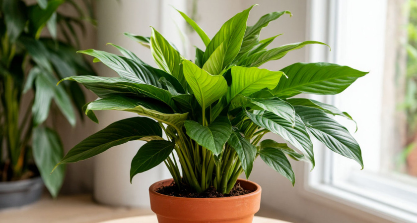 Вывела свою формулу ухода за спатифиллумом: делаю "кислый" раствор - выпускает здоровые листья без остановки всю зиму