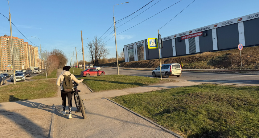 В Каргаполье появилась новая велодорожка