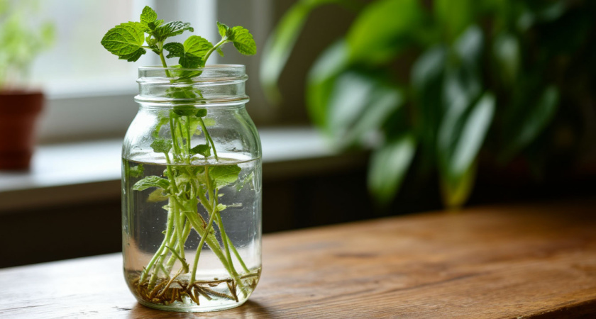 В ноябре делаю стимулятор для корней роз: пакетик за 89 рублей развожу в воде и черенки пускают корни через 5 дней