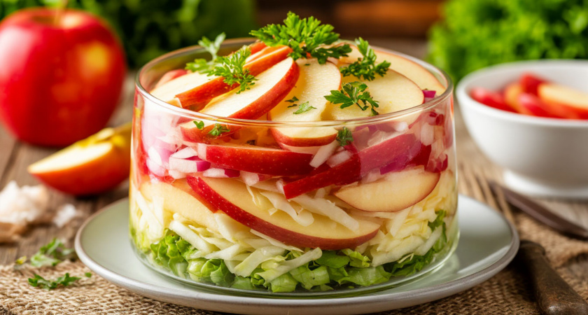 Узнала рецепт салата «Кони в яблоках» для Красной Огненной Лошади: сделаю кулинарный талисман Нового 2026 года - для удачи и счастья