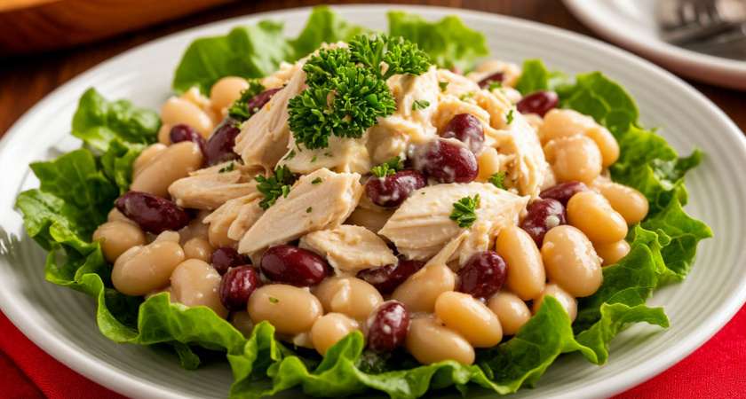 Стол ломится от яств, а гости налегают только на этот салат: новогодней "Фасольке" до сих пор не найду равных по простоте и вкусу