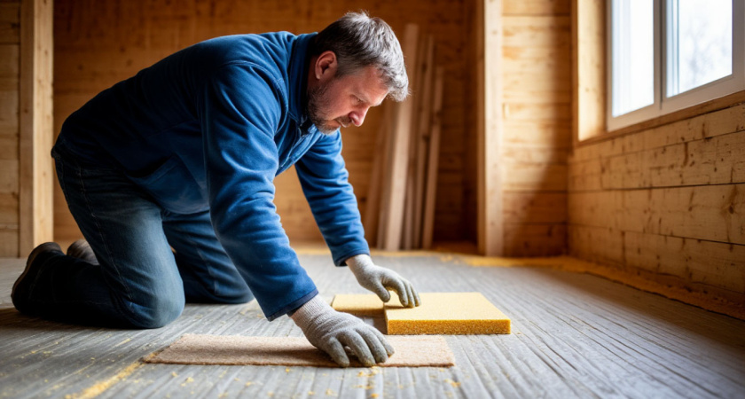 Вот как норвежцы делают тёплый пол без труб: применил метод "термоса" — теперь не боюсь холода даже в лютую зиму