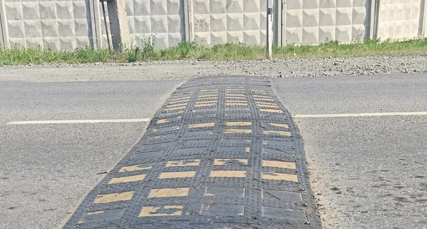 Самовольно установленные «лежачие полицейские» нарушили покой жителей Заозерного района в Кургане 