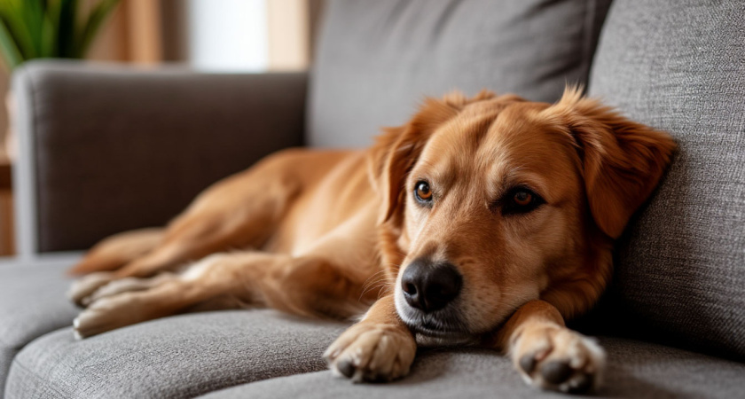 Зачем собаке второе место для сна: зоопсихологи назвали неочевидную причину — вот почему с ним она спокойнее и счастливее