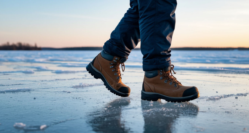3 мазка на подошву - и обувь не скользит даже в лютый гололед: по асфальту хожу уверенно, как по траве