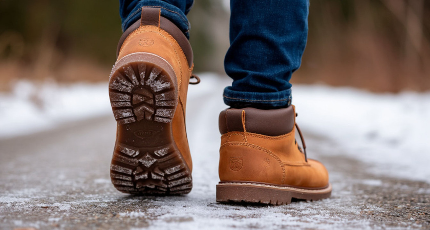 Натираю подошву зимней обуви этим средством: не скользят в гололед и грязь не липнет - важный совет