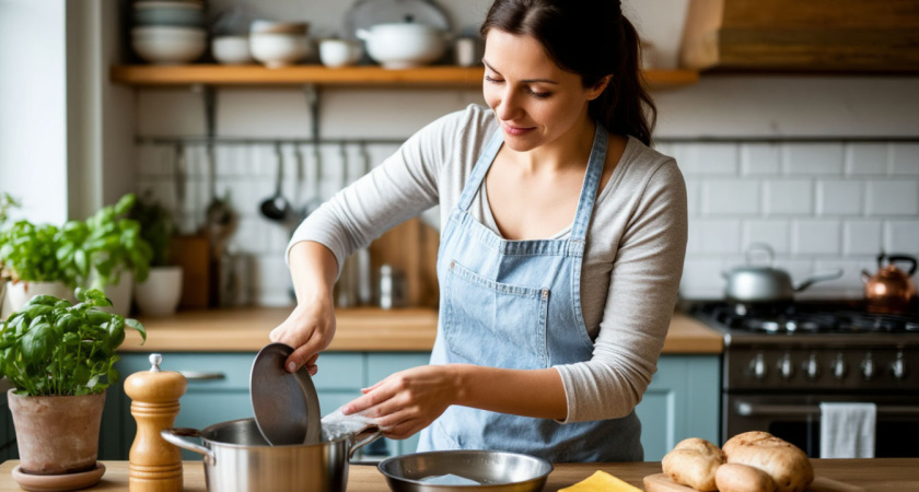 Полпачки средства - и все кастрюли как из магазина: довожу посуду до бриллиантового блеска за 5 минут - проверенный бабушкин способ