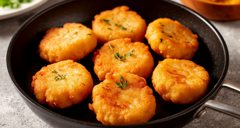 Покупаю банку рыбы и кефир – кормлю завтраком всю семью: румяные и пышные оладьи заменят любую колбасу к чаю