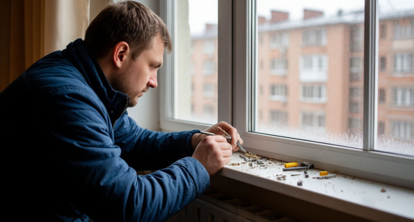 От окон больше не тянет зимой: закрыл дорогу холоду простым материалом за 20 мин - теперь по такой жаре и босиком ходить можно в доме