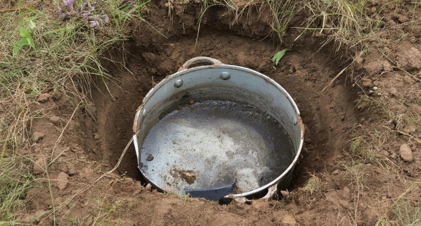 Зачем мужики в деревне зарывают кастрюли в землю: женщины за эту выдумку их на руках носят - рассказываю, как потом ее применяют
