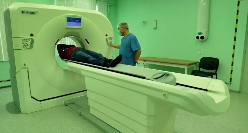 В Курганском тубдиспансере начал работать новый компьютерный томограф