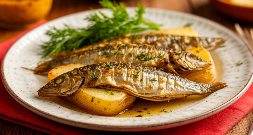 Больше не делаю бутерброды на хлебе: нашла более полезный рецепт - шпроты на картофельной "подушке" улетают за 5 минут