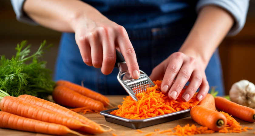 Заливаю морковь соленой водой и готовлю вкусный салат-закуску - намного вкуснее салата по-корейски, а сколько пользы