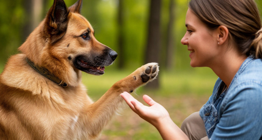Моя собака всегда дает лапу: 6 жестов, которые умные собаки показывают лапами хозяевам - а мы не считываем их сигналы 