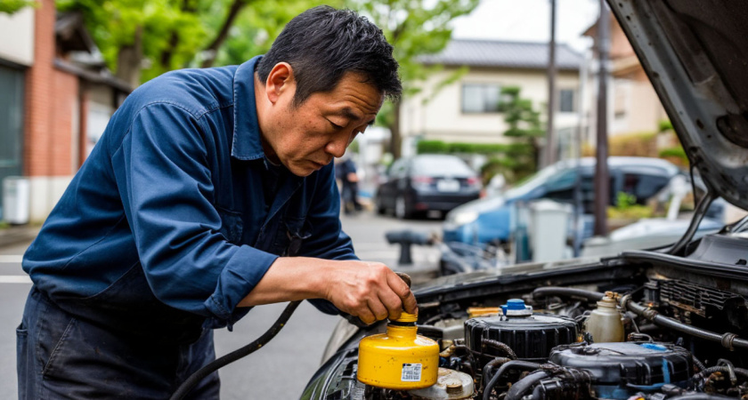 Почему японцы меняют масло в три раза чаще, чем рекомендуют те же производители для России - все дело в заливке свежей смазки при пробеге