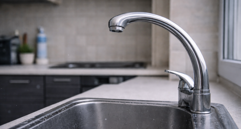 В Кургане десятки домов и соцобъектов остались без воды из-за аварии