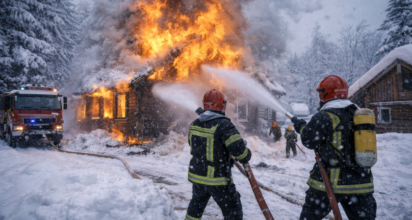 За сутки в Курганской области ликвидировали пять пожаров
