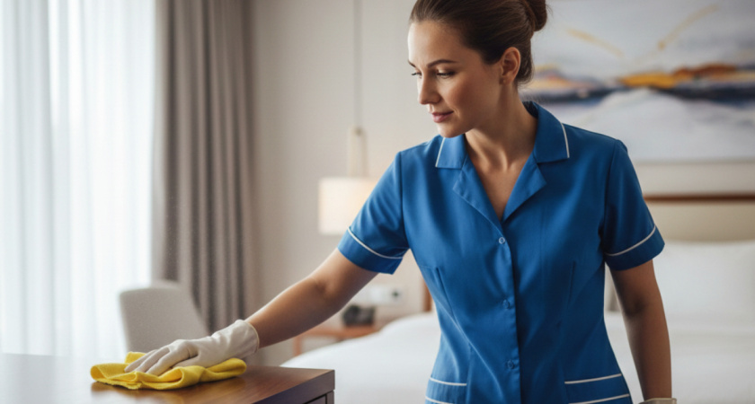Пыль не оседает целую неделю: узнала хитрость отельных горничных и теперь протираю мебель в 5 раз реже