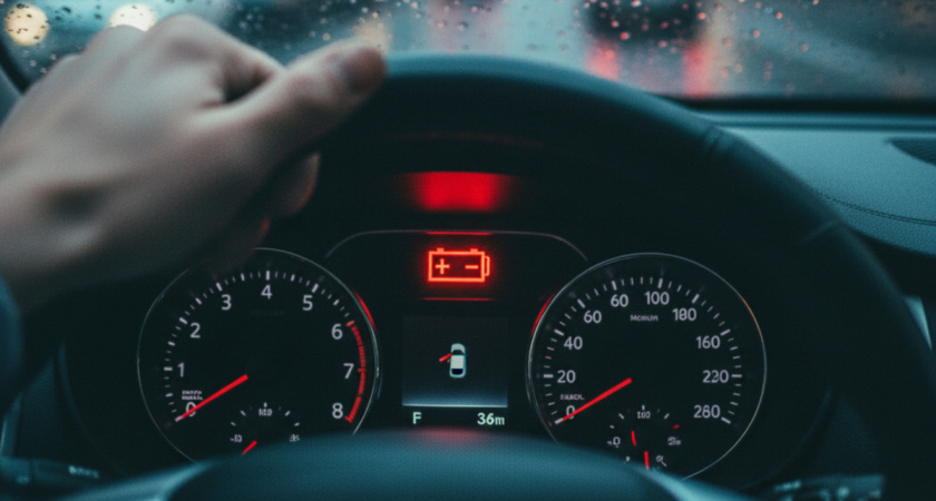 Загорелся «аккумулятор» на панели: как проехать 200 км с неисправным генератором и не заглохнуть — советы опытных водителей