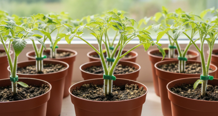 Лишнюю рассаду не выбрасываю: ращу томаты на двух корнях и удваиваю урожай — плоды стали крупнее, а болезней — меньше