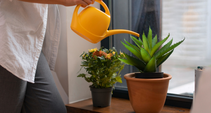 Добавляю 1/4 ложки этого средства в воду для полива: мой секрет пышного цветения и здоровья комнатных растений