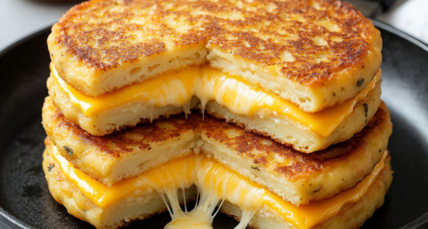 Тру картошку и добавляю яйца: гениальный рецепт «ленивого драника» в сковороде — исчезает со стола за минуты