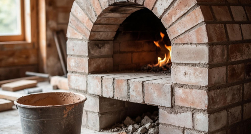 Узнал от старого печника рецепт раствора для печи, который не треснет: теперь пользуюсь только им — держится годами без единого дефекта