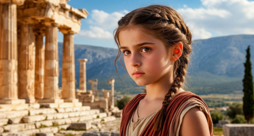 Это имя почиталось древними греками, а сегодня забыто: редкое и благозвучное имя для девочки, переводится как "Вестница"