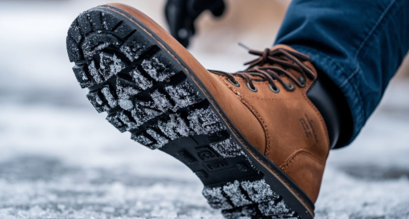 Ботинки больше не будут скользить зимой: посыпьте подошву и ходите по гололёду как по летнему асфальту