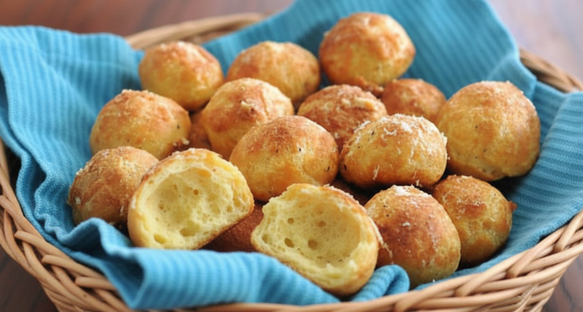 Сырные заварные булочки, которые тают во рту: готовятся проще простого, а исчезают со стола за минуту