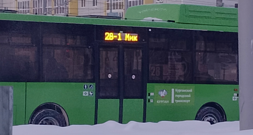 "Высаживают в сугробы": курганцы недовольны работой автобуса №28