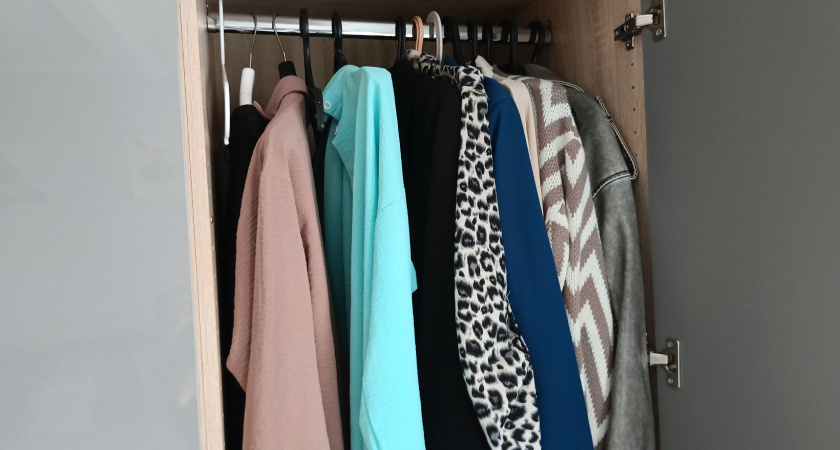 Вещи складываю по японской методичке: за 5 минут половина шкафа пуста - и одежду гладить не нужно