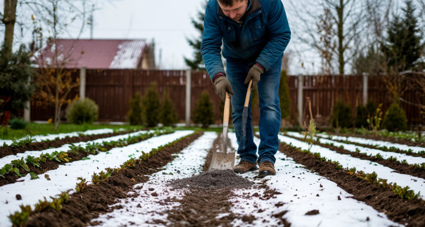 Почему я кладу золу в снег: мой секрет зимнего ухода за деревьями - просто и легко