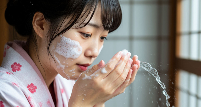 Японское умывание с маслом и содой: стирает морщины пигментные пятна - соль и ромашка в прошлом