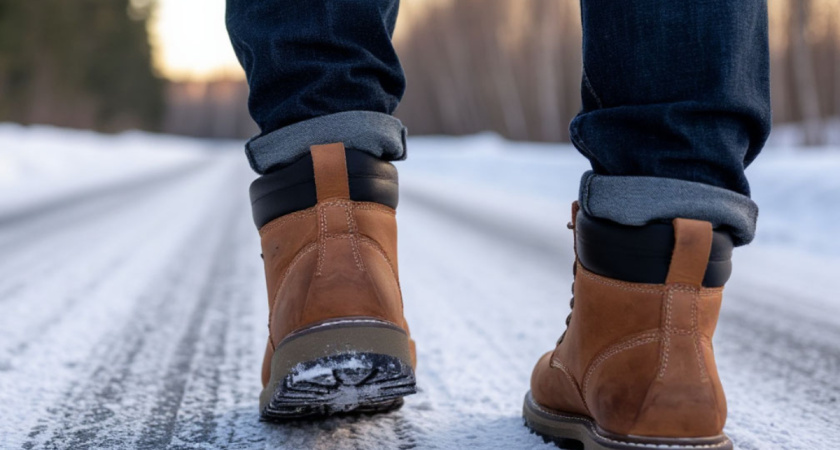 Сделал подошву «зубастой» за 2 минуты: простая вещь из ящика с инструментами — и обувь больше не скользит