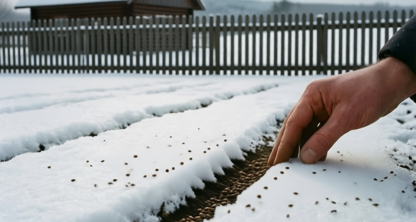 Кинула семена на снег — и забыла: упрощенный способ посадки самого выносливого цветка