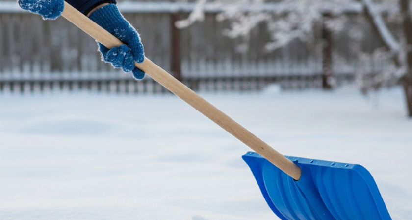 Как легко и быстро почистить дорожку от снега лопатой: муж научил хитрому способу — и не надо ворочать тяжёлые кучи