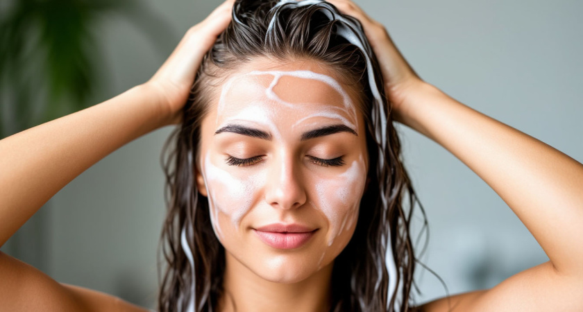 Больше не мучаюсь с сухими и ломкими волосами: мою голову по японской технике - растут как на дрожжах и у корней объем