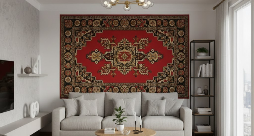 Ковёр на стене снова в тренде: 3 неожиданные причины вернуть любимую советскую традицию