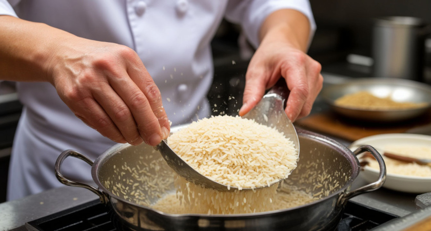 Китайские повара всегда замачивают рис в солёной воде перед варкой: узнал хитрый трюк и делаю также - вот в чем магия соли