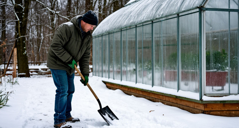 Зачем я закидываю снег в теплицу зимой: простой способ вернуть почве жизнь и обогрев - соседи сразу переняли лайфхак