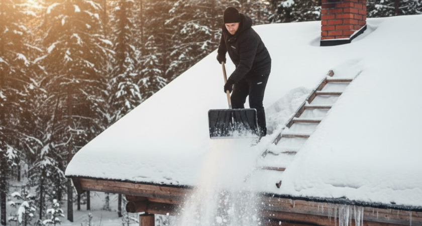 Как безопасно очистить крышу от снега: 5 рабочих способов для частного дома — от простого к сложному