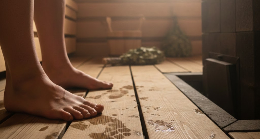 Почему пол в бане ледяной и как это исправить без электричества и труб: 3 бюджетных способа