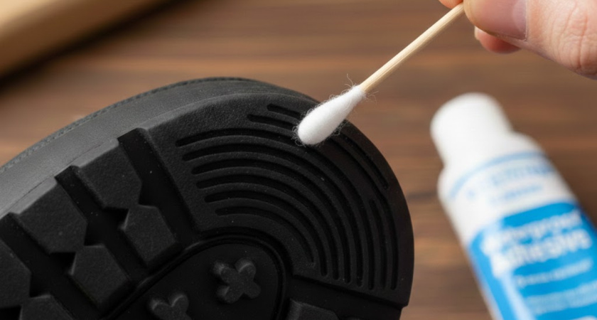 Беру ватку и делаю «шиповку» на обуви за 10 минут: простой трюк, чтобы ботинки не ехали по льду — хватает на всю зиму