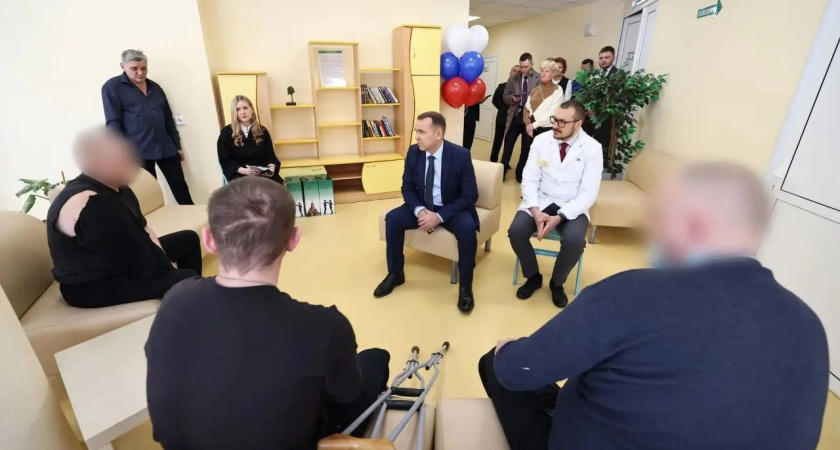 Губернатор Вадим Шумков встретился с участниками СВО, проходящими реабилитацию