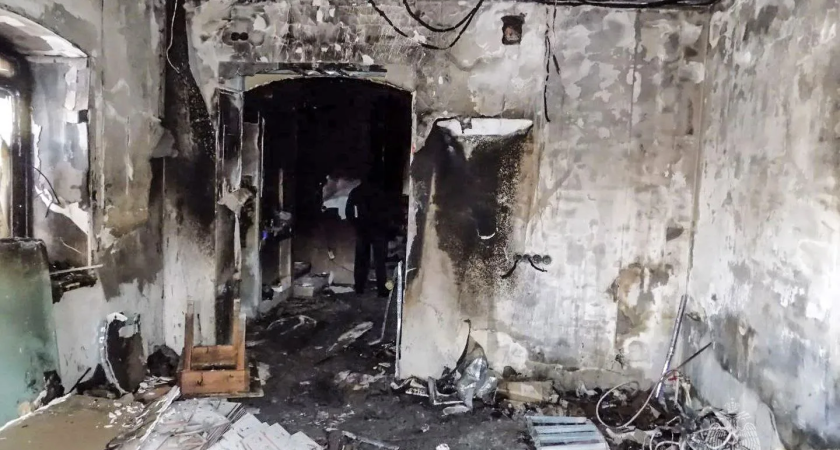 Три пожара за сутки ликвидировали в Курганской области